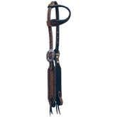 Bride Une Oreille Cuir Renversé Collection Badlands - Chocolat